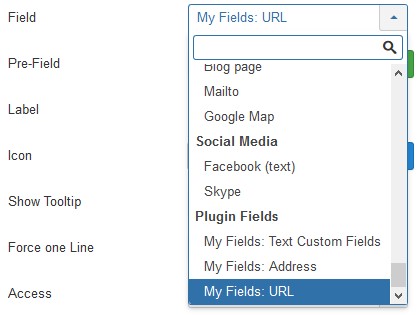 Information types